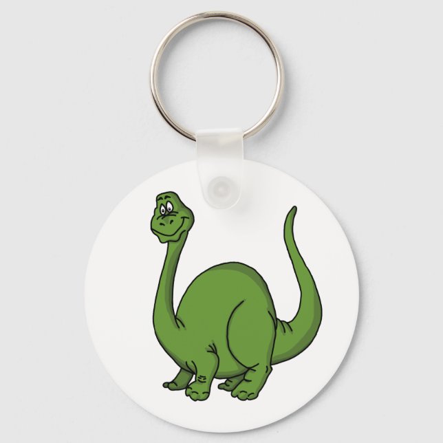 Llavero Dino verde (Anverso)