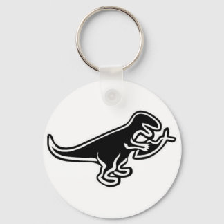 Llavero Dinosaur Eating Jesus Fish