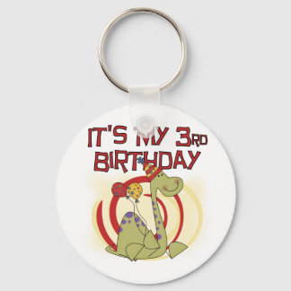 Llavero Dinosaurio 3er cumpleaños camisetas y regalos