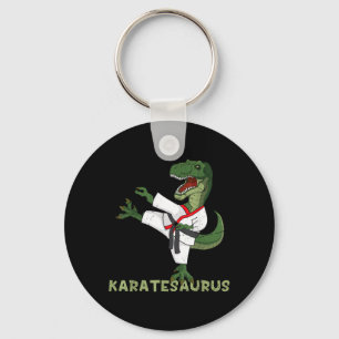 Llavero Dinosaurio de Karate Divertido Karatesaurus Gráfic