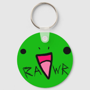 Llavero dinosaurio del rawr