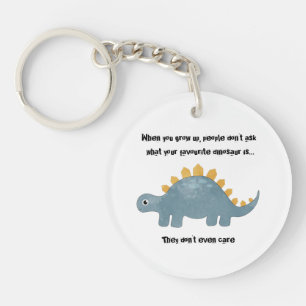 Llavero Dinosaurio favorito con la clave Stegosaurus R