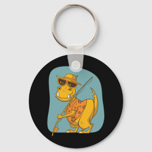Llavero Dinosaurio pescador