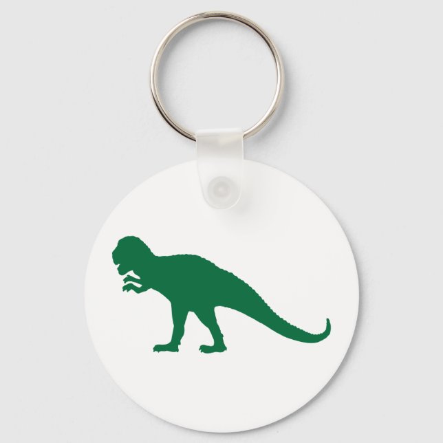 Llavero Dinosaurio verde (Anverso)