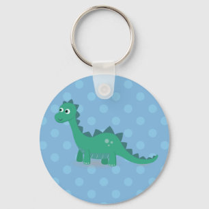 Llavero Dinosaurio verde dulce personalizado jurásico anim