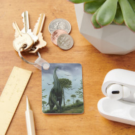 Llavero Dinosaurios de época, Sauroposidon con pájaros vol