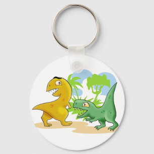 Llavero Dinosaurios en juego