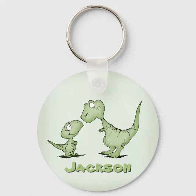 Llavero personalizado dinosaurio - Detalle cumpleaños infantil
