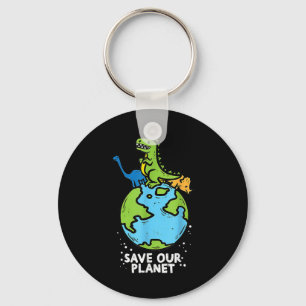 Llavero Dinosaurios Salvan A Nuestros Niños Del Planeta Cu