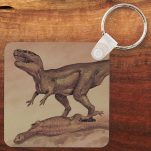 Llavero Dinosaurios Vintage, Giganotosaurus carnívoro