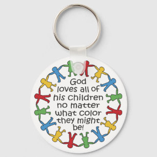 Llavero Dios ama a todos