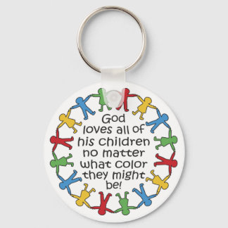 Llavero Dios ama a todos