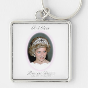 Llavero Dios bendiga a la princesa Diana