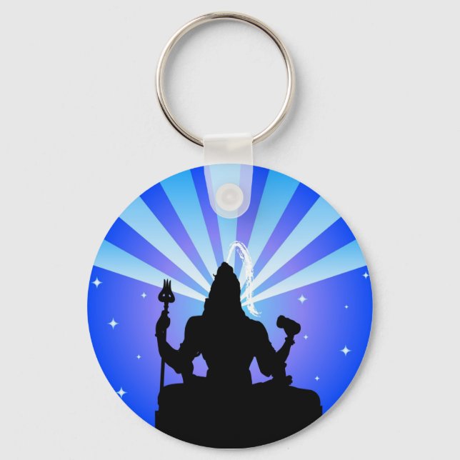 Llavero dios indio Shiva - Keychain (Anverso)