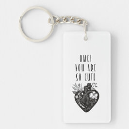 Llavero ¡Dios mío! Eres tan lindo - Keychain de doble cara