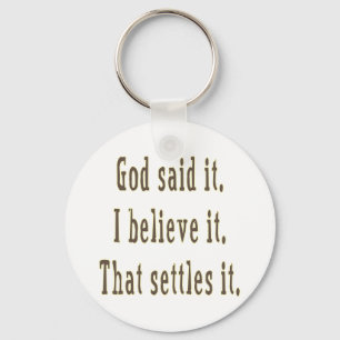 Llavero Dios Moreno Lo Dijo