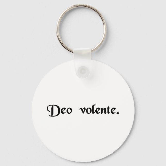 Llavero Dios quiera (Anverso)