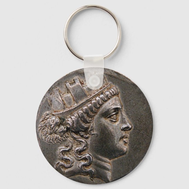 Llavero Diosa Cybele Tetradrachm (Anverso)