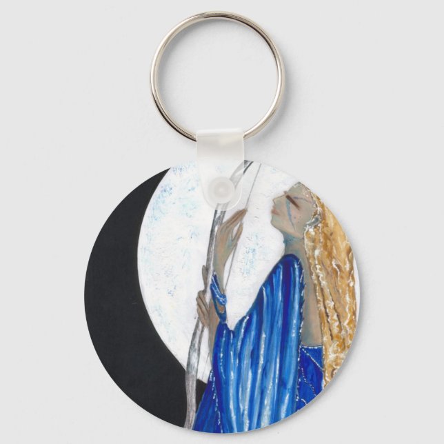 Llavero Diosa de la Luna (Anverso)