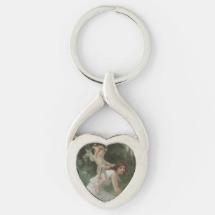 Llavero Diosa del amor Venus jugando con su hijo Cupido