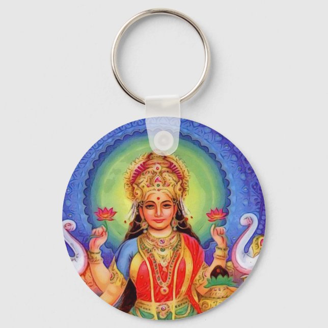 Llavero Diosa hindú Lakshmi Maa (Anverso)