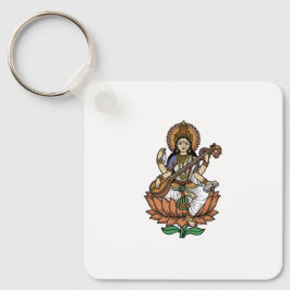 Llavero Diosa hindú Saraswati