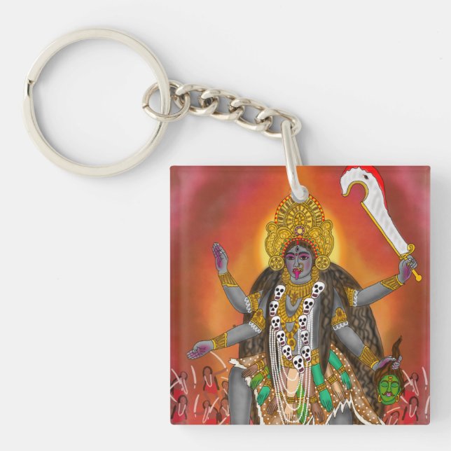 Llavero Diosa Kali Keychain (Frente)