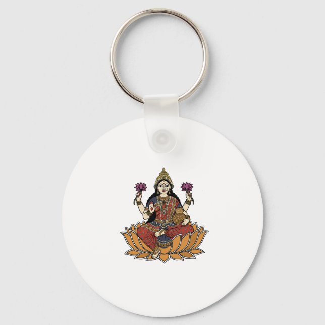 Llavero Diosa Laxmi (Anverso)