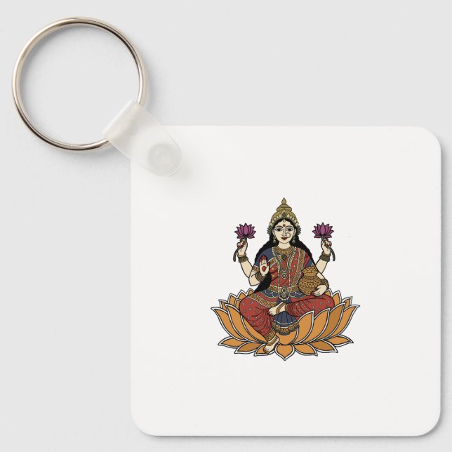 Llavero Diosa Laxmi (Anverso)