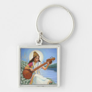 Llavero Diosa Sarasvati