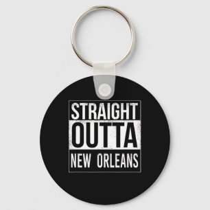 Llavero Directamente fuera de Nueva Orleans - Estadouniden