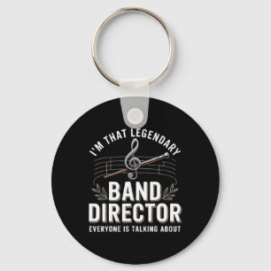 Llavero Director de banda divertido profesor de música de