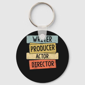 Llavero Director de Cine de Productor Escritor Actor