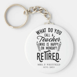 Llavero Director de la Escuela de Maestros Retirados Perso