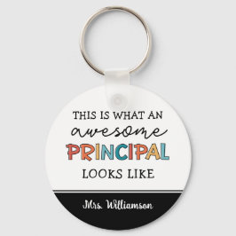 Llavero Directora de la Escuela Principal de Funny