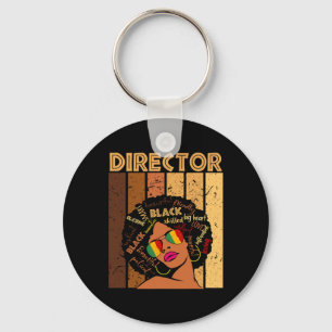Llavero Directora Mujeres Afro Afroamericanas Historia Neg