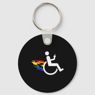 Llavero Discapacitada Lesbiana Discapacitada Amputada Lgbt