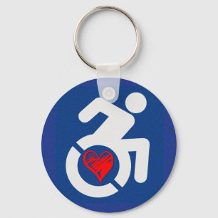 Llavero Discapacitado amor