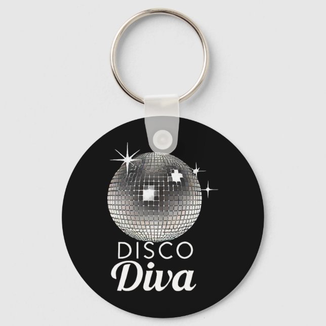 Llavero Disco Ball Disco Diva Queen3 (Anverso)