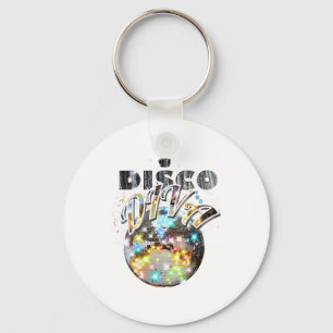 Llavero Disco Ball Disco Diva Queen - 70 Retro Vintage Da