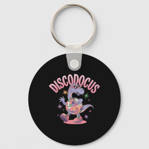 Llavero Disco Dancing Dinosaur Diplodocuments Dino Funny 7