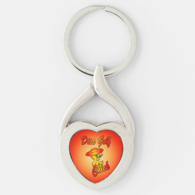 Llavero Disco Golf Chick #5 (Anverso)