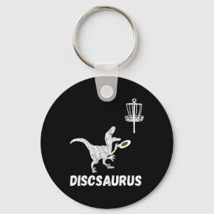 Llavero Disco Golf Dinosaurio Frolfing T-rex Dino Divertid