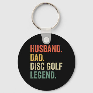 Llavero Disco Golf Divertido Esposo Papá Leyenda Frisbee V