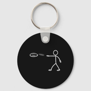 Llavero Disco Golf Frisbee Divertido Frolf Hombres Mujeres