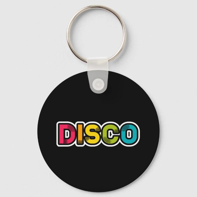 Llavero DISCO retro vinilo (Anverso)