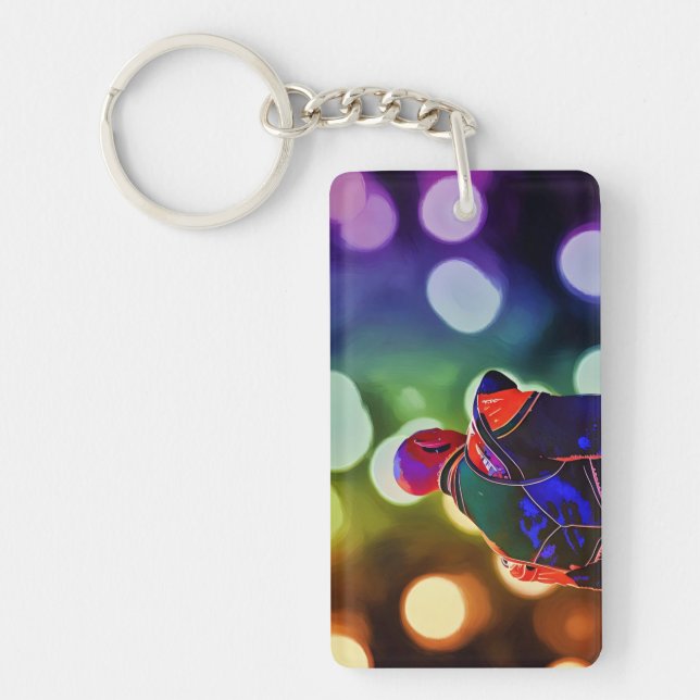 Llavero Disco Wolf Keychain (Frente)