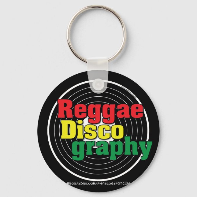 Llavero Discografía Reggae Vinyl (Anverso)
