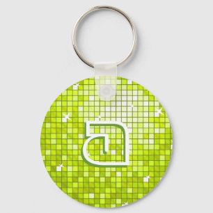 Llavero Discoteca Tiles Lime "monograma" de la cadena de c