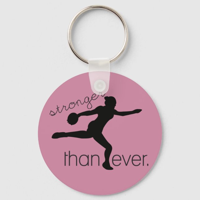 Llavero Discus Throw Track y Field Keychain (Anverso)